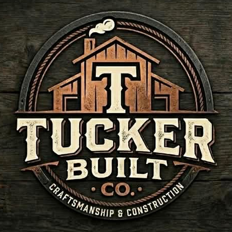 Tucker Built Co — craftsmanship & construction logo